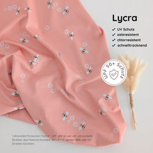 UV Lycra Bienen peach