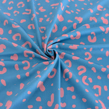 UV Lycra - neon - Leo Coral Blue