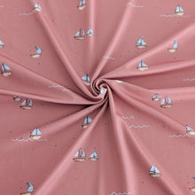 UV Lycra Segelboote rosé