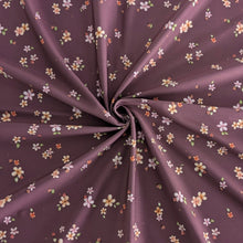 UV Lycra Streublumen deep mauve