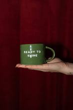 Tasse Keramik “Ready to shine” grün