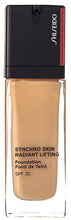 Shiseido Radiant Lifting Foundation SPF 30 30 ml / 360 Citrine